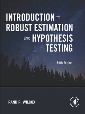 cover image of Introduction to Robust Estimation and Hypothesis Testing